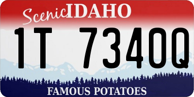 ID license plate 1T7340Q