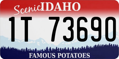 ID license plate 1T7369O