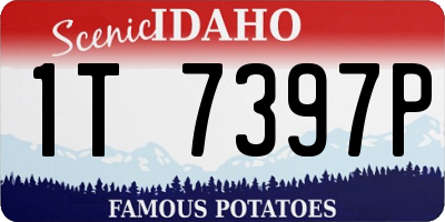 ID license plate 1T7397P