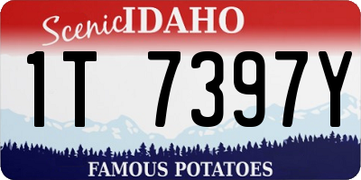 ID license plate 1T7397Y