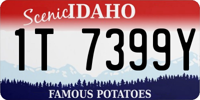 ID license plate 1T7399Y