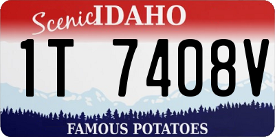ID license plate 1T7408V