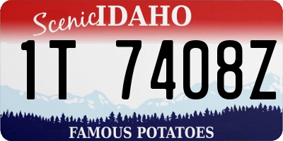 ID license plate 1T7408Z