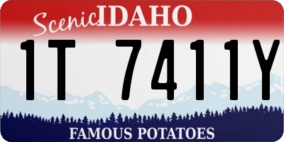 ID license plate 1T7411Y