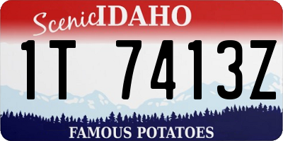 ID license plate 1T7413Z