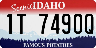 ID license plate 1T7490Q