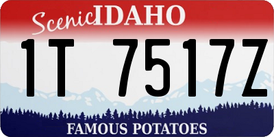 ID license plate 1T7517Z