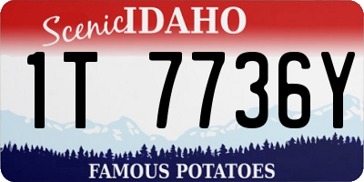 ID license plate 1T7736Y