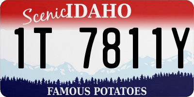 ID license plate 1T7811Y