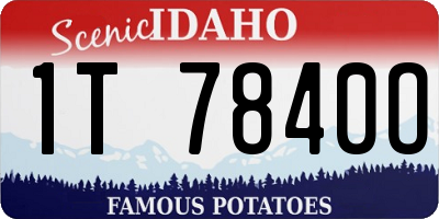 ID license plate 1T7840O