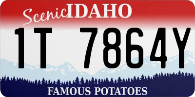 ID license plate 1T7864Y