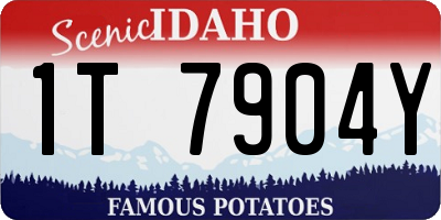 ID license plate 1T7904Y