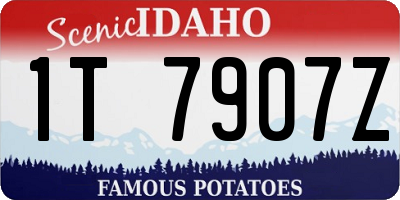 ID license plate 1T7907Z