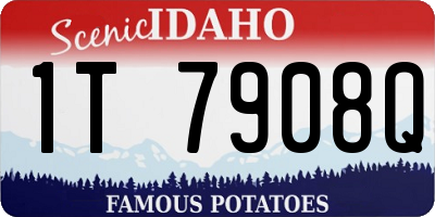 ID license plate 1T7908Q