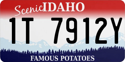 ID license plate 1T7912Y