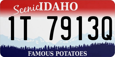 ID license plate 1T7913Q