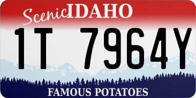ID license plate 1T7964Y
