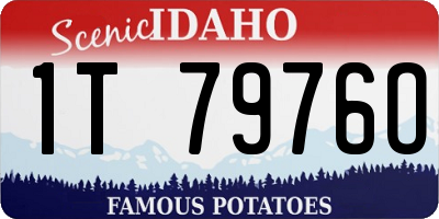 ID license plate 1T7976O