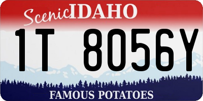 ID license plate 1T8056Y
