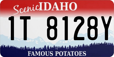 ID license plate 1T8128Y
