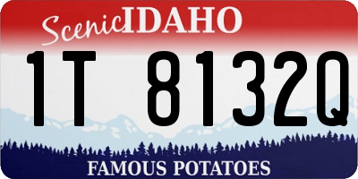 ID license plate 1T8132Q