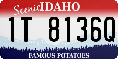ID license plate 1T8136Q
