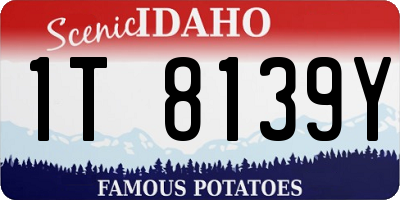 ID license plate 1T8139Y