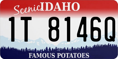 ID license plate 1T8146Q