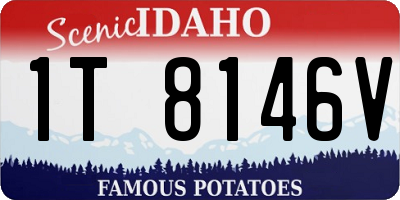 ID license plate 1T8146V