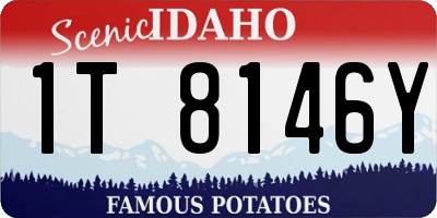 ID license plate 1T8146Y