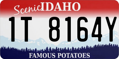 ID license plate 1T8164Y