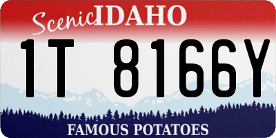 ID license plate 1T8166Y