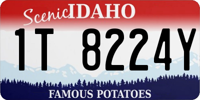 ID license plate 1T8224Y