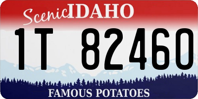 ID license plate 1T8246O