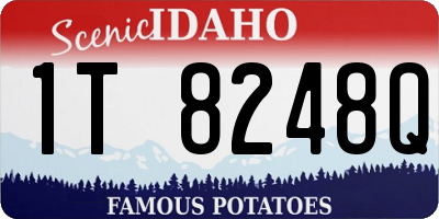 ID license plate 1T8248Q