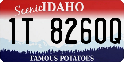 ID license plate 1T8260Q