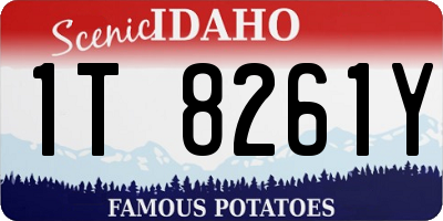 ID license plate 1T8261Y