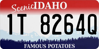 ID license plate 1T8264Q