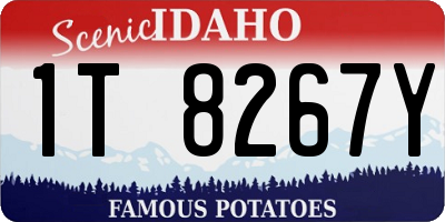 ID license plate 1T8267Y