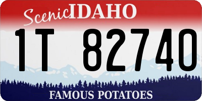 ID license plate 1T8274O