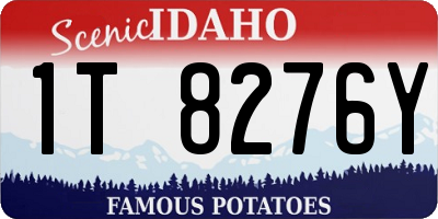 ID license plate 1T8276Y