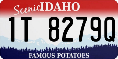 ID license plate 1T8279Q