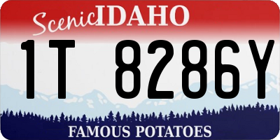 ID license plate 1T8286Y