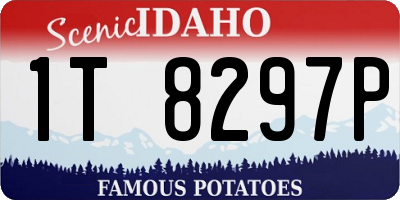 ID license plate 1T8297P