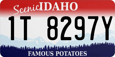 ID license plate 1T8297Y