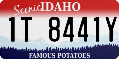 ID license plate 1T8441Y