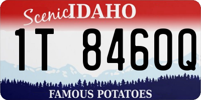 ID license plate 1T8460Q