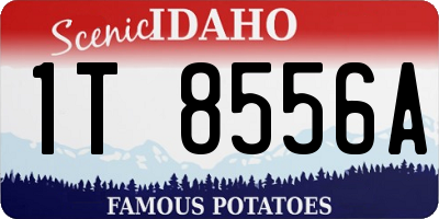 ID license plate 1T8556A