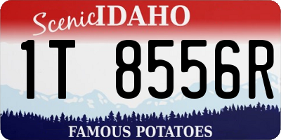 ID license plate 1T8556R