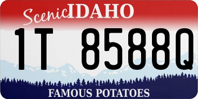 ID license plate 1T8588Q